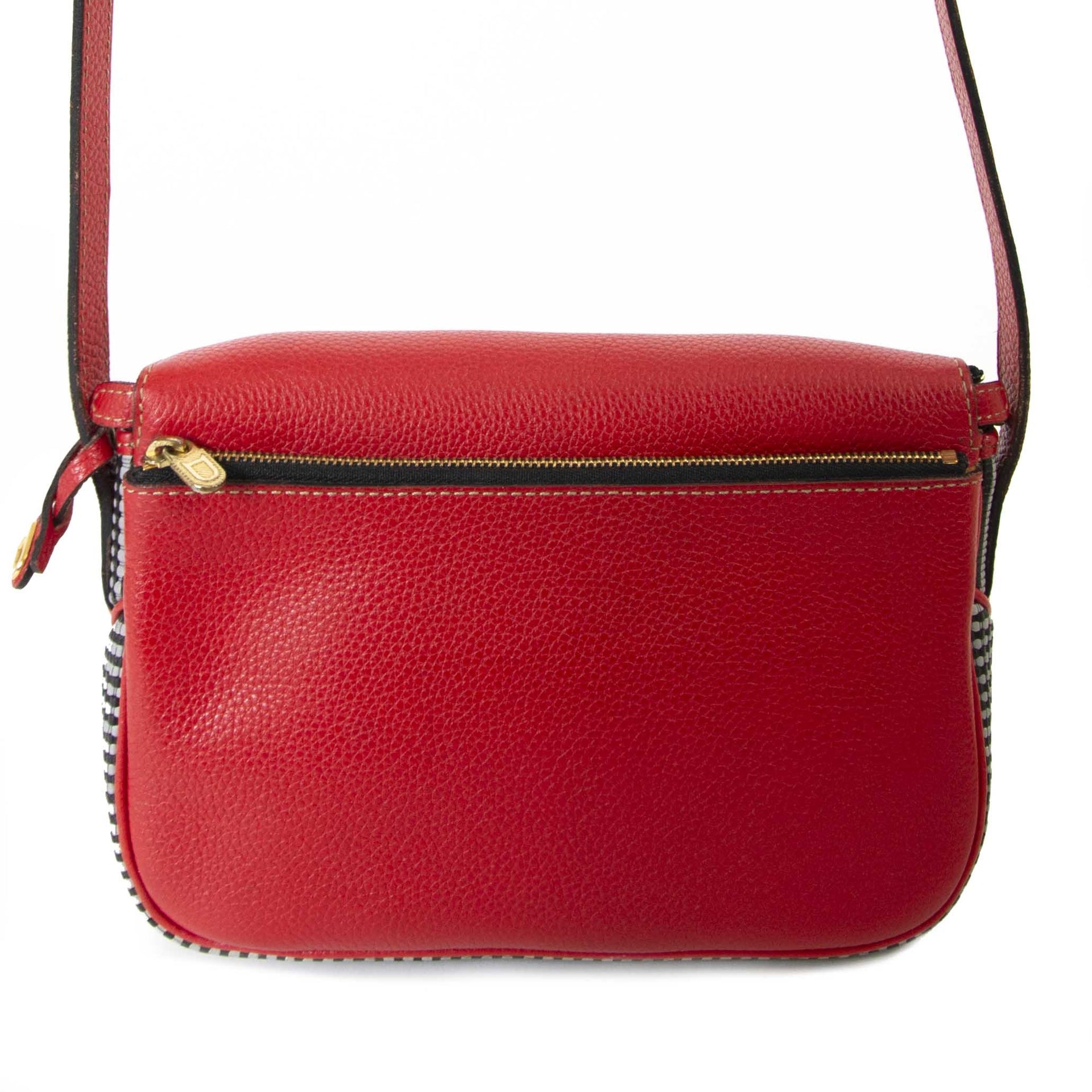 Delvaux Toile De Cuir Fitou Bag nu te koop bij labellov vintage mode webshop belgië