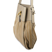 Delvaux Beige Toile De Cuir Faust Bag now for sale at labellov vintage fashion webshop belgium