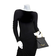 Buy online Delvaux Black Grained Triangle Bag with worldwide shipping and big discount at Labellov