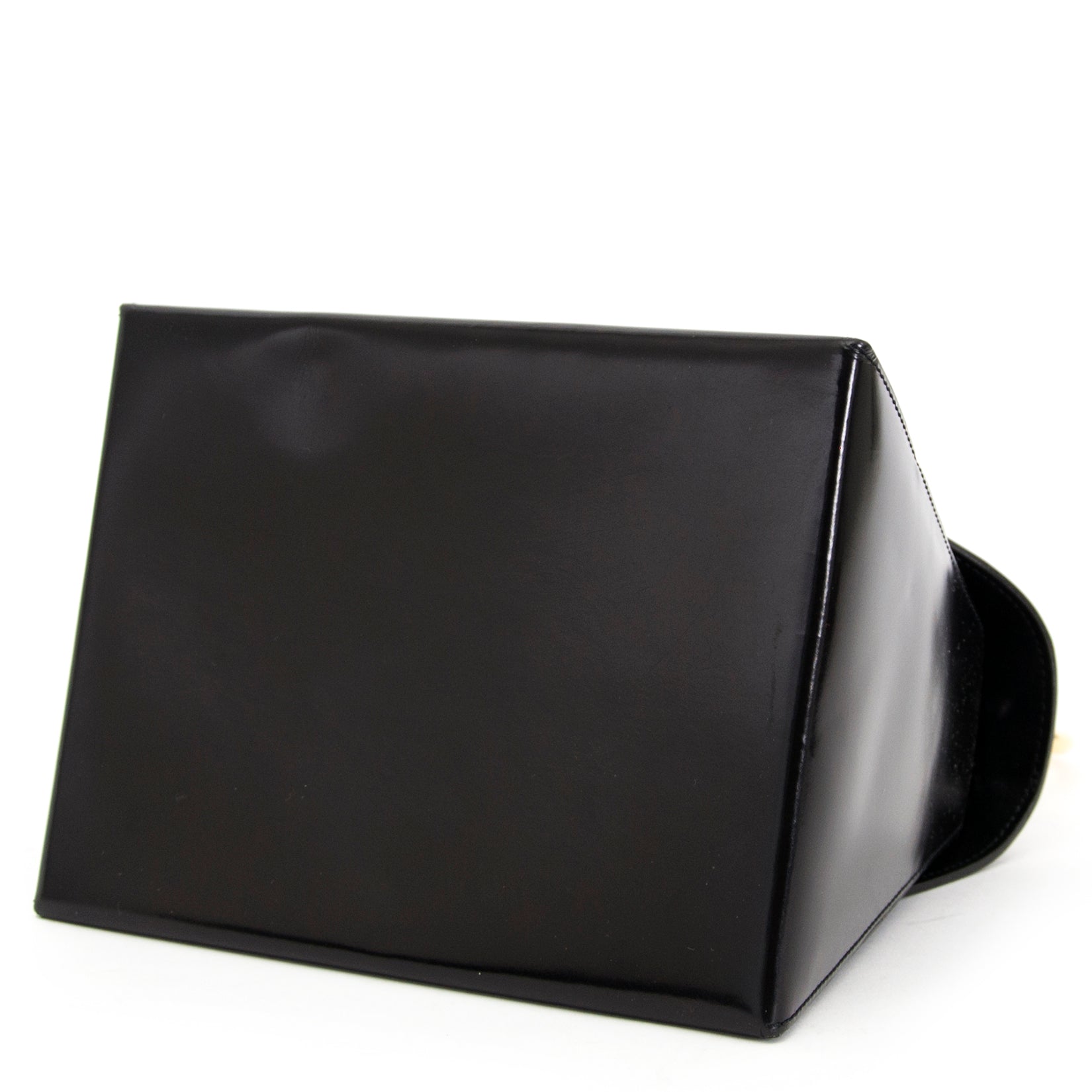 shop safe online your Delvaux Triangle Top Handle Bag