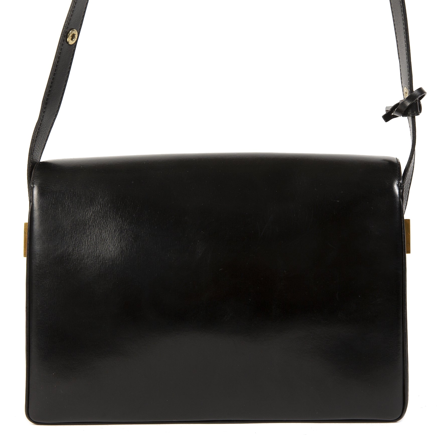 Authentieke tweedehands Delvaux Black Vintage Madame juiste prijs veilig online winkelen LabelLOV webshop luxe merken winkelen Antwerpen België mode fashion