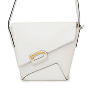 Authentieke Delvaux Witte shoudertas voor de juiste prijs bij LabelLOV vintage webshop. Delvaux White Shoulder bag. Veilig online winkelen. Luxe, vintage, mode. Antwerpen, België.