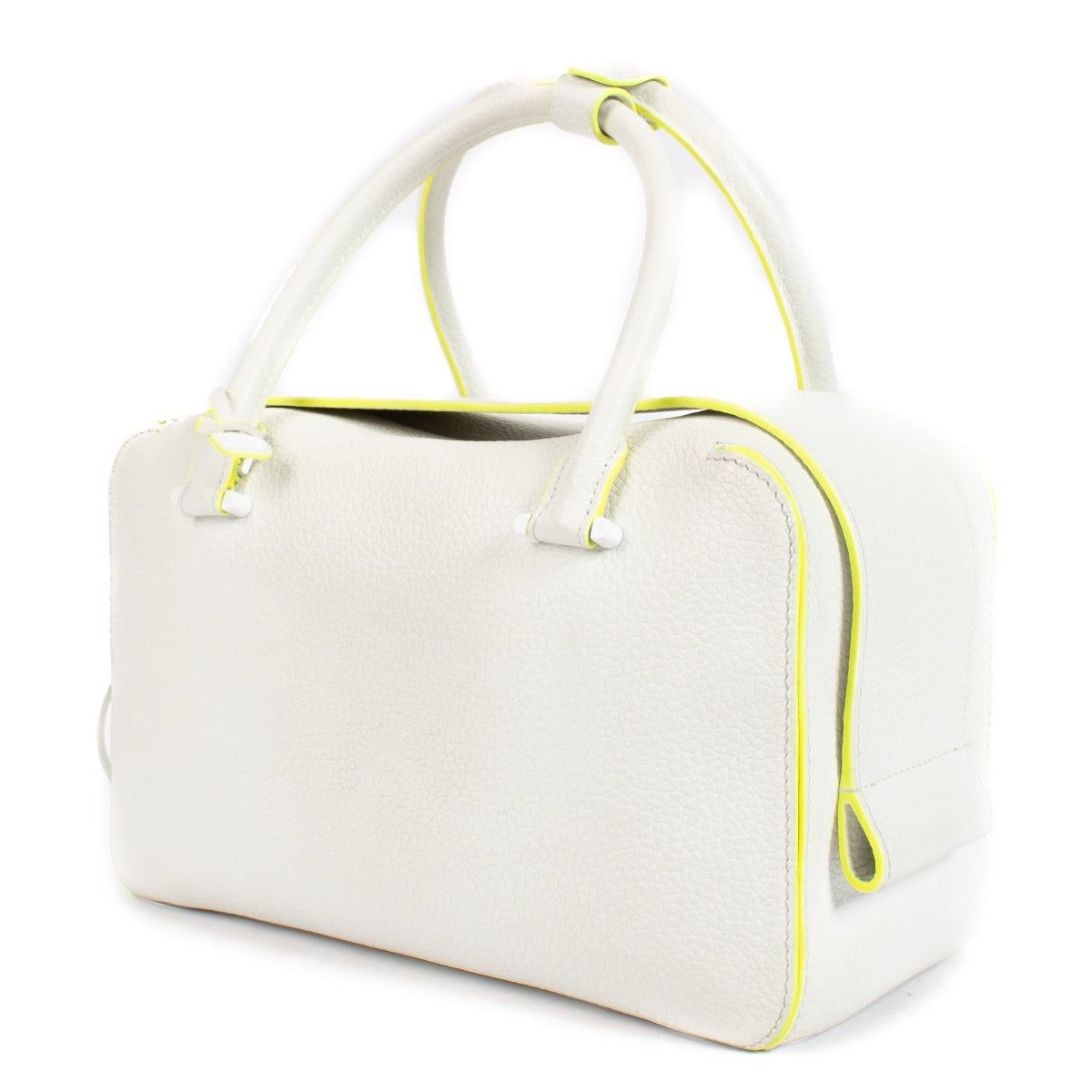 shop 100% authentic second hand Delvaux White Taurillon Soft Leather Cool Box MM on Labellov.com