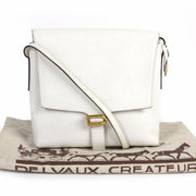 buy authentic delvaux white 'd' crossbody bag now online at labellov vintage fashion webshop belgium