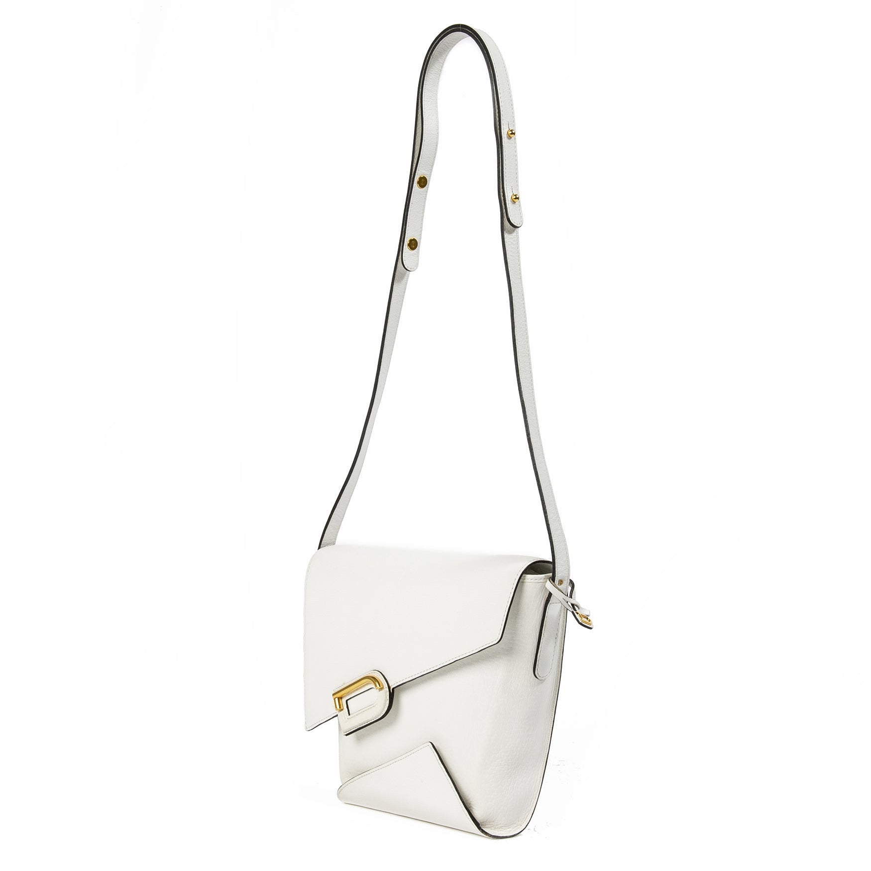 delvaux white crossbody bag now for sale at labellov vintage fashion webshop belgium