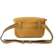 Delvaux Mustard Yellow riem tas nu te koop bij labellov vintage mode webshop belgië