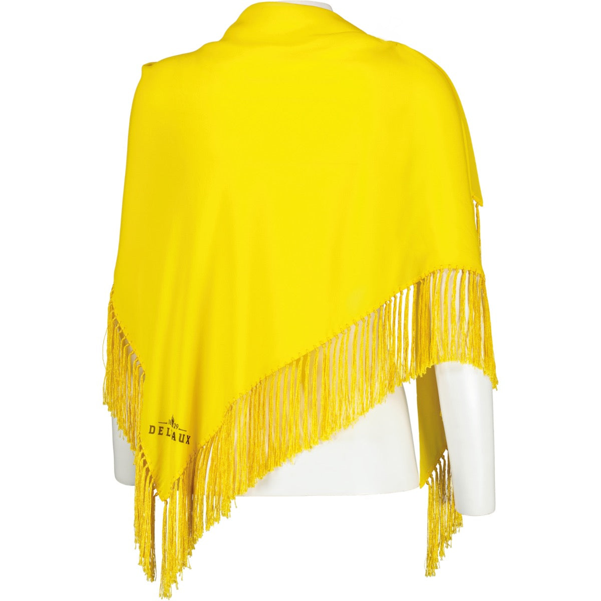 Shop safe online in very good condition Delvaux yellow scarf. Yellow Delvaux scarf in very good condition, Beautiful preloved Delvaux scarf