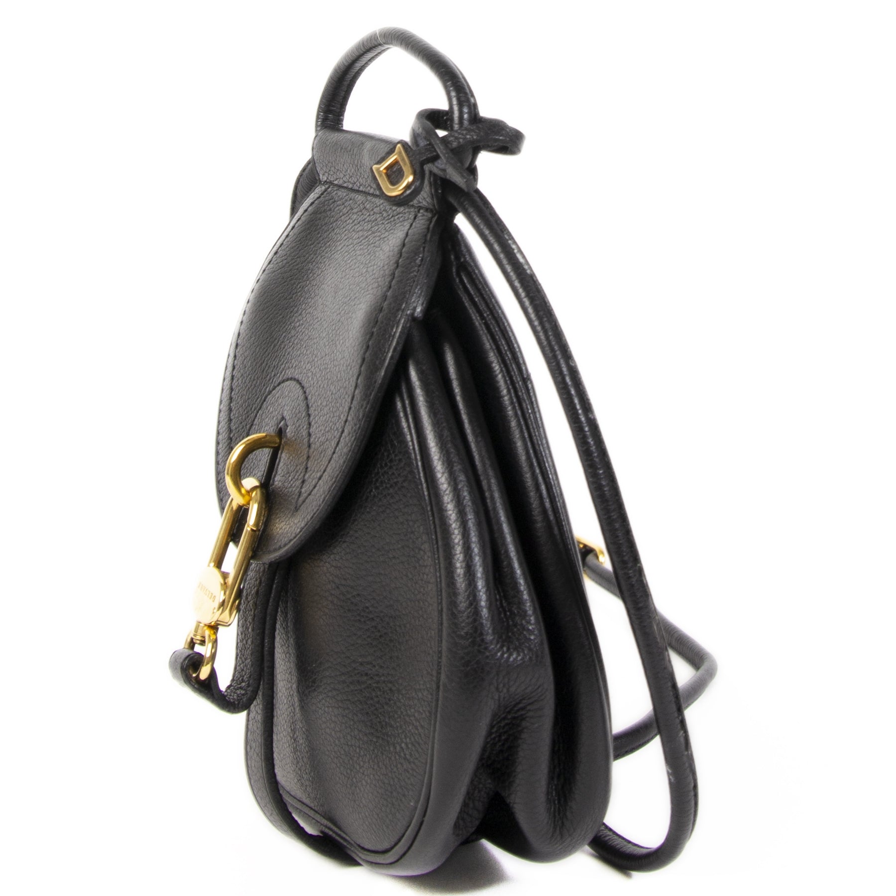 Delvaux Black Cerceau Mini Bag pour le meilleur prix chez Labellov à Anvers