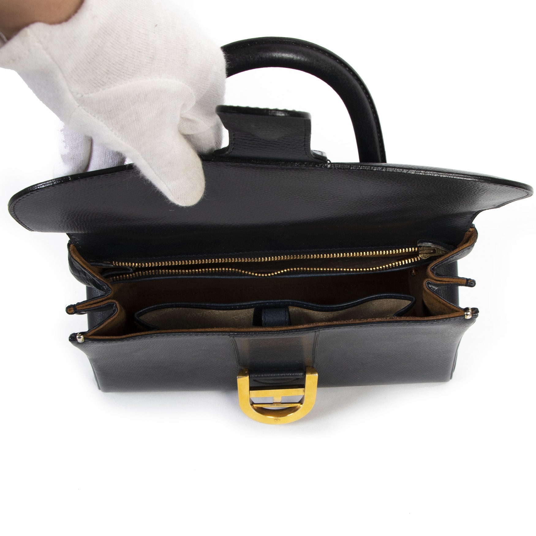 Delvaux Brillant Pm Dark Blue