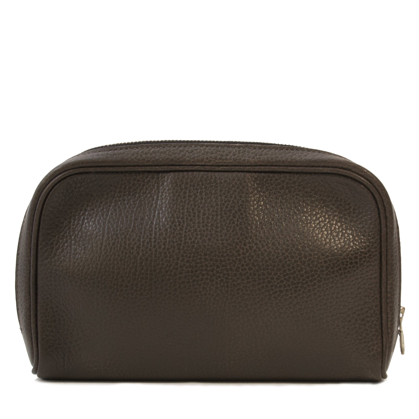Delvaux Brown Leather Pouch te koop bij Labellov