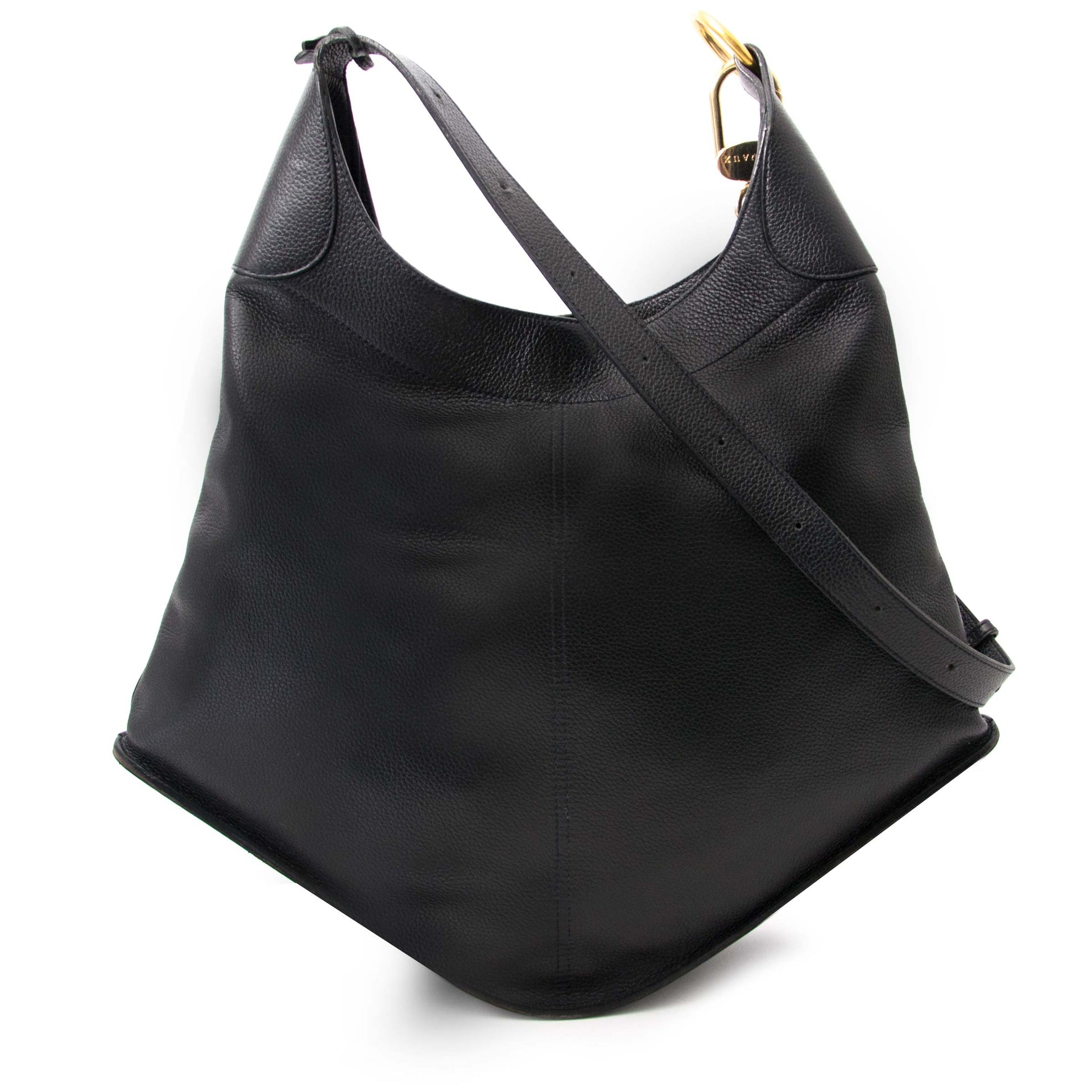 Bent u op zoek naar een authentieke Delvaux Black Satan Shoulder Bag?