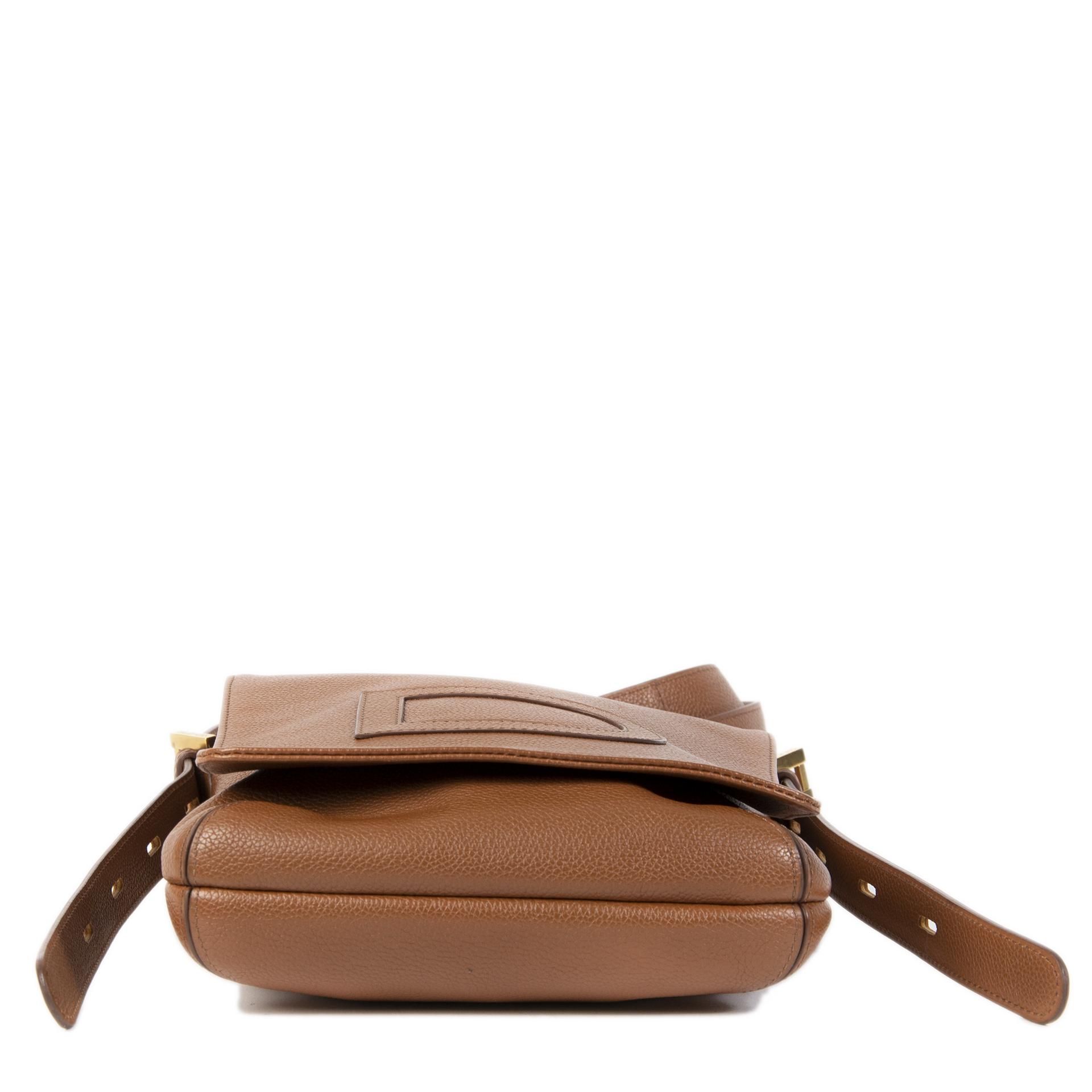 Delvaux Louise Baudrier Cognac PM