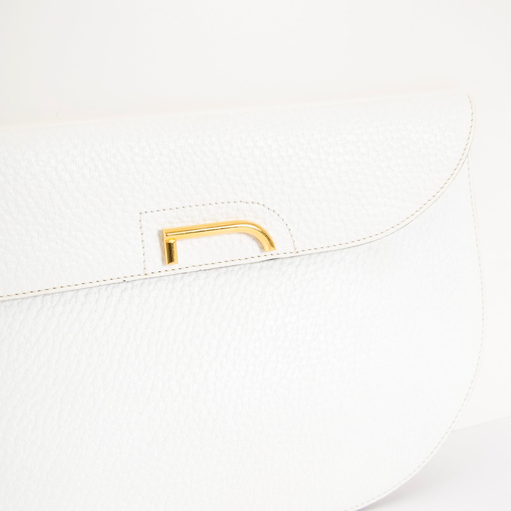 Delvaux White Pochette Clutch webshop and boutique