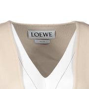 Loewe Light Beige Wool and Cashmere Coat