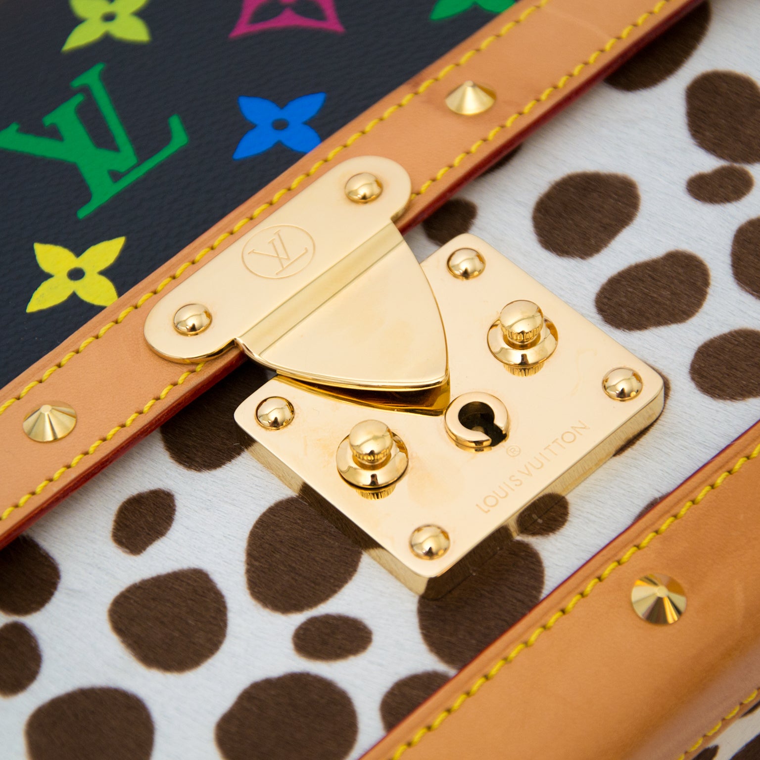 Louis Vuitton Dalmatian Sac Rabat Pony Hair Monogram Bag