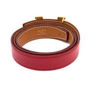 Vintage Hermes red H belt for the best price at Labellov webshop. Safe and secure online shopping with 100% authenticity. Vintage Hermes rouge H ceinture pour le meilleur prix.
