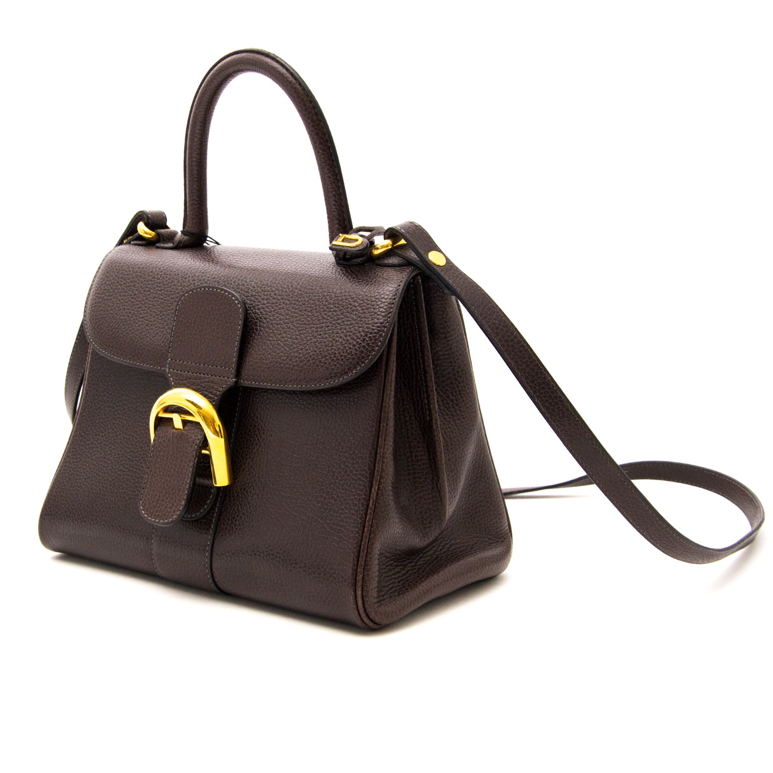 koop veilig online aan de beste prijs Delvaux Brillant MM Brown