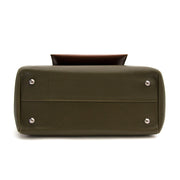 Wij kopen en verkopen uw luxe tweedehands handtassen Deux de Delvaux Two Tone Bag