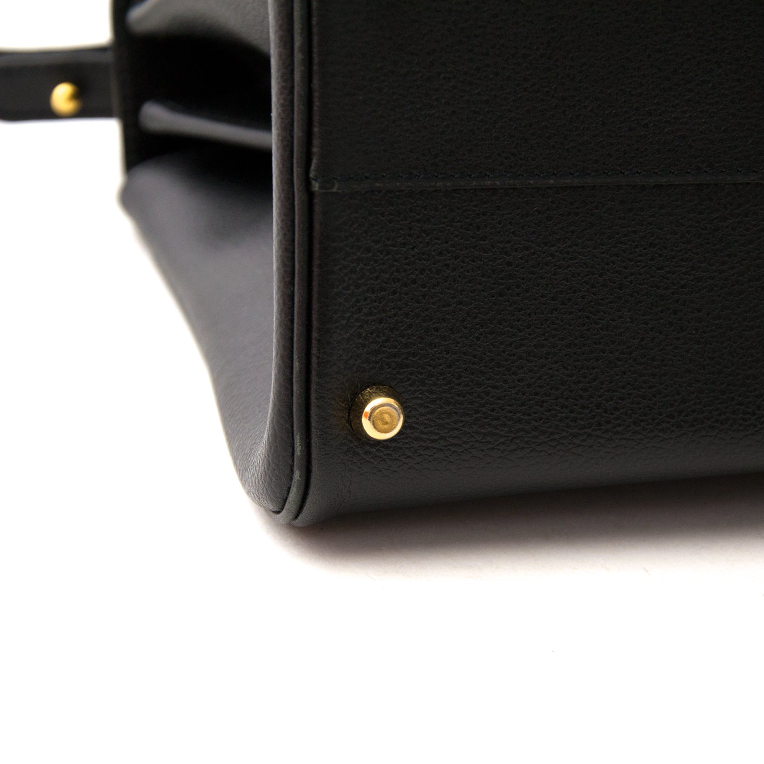 acheter enligne pour le meilleur prix sac a main comme neuf Delvaux Brillant Dark Mini + Strap