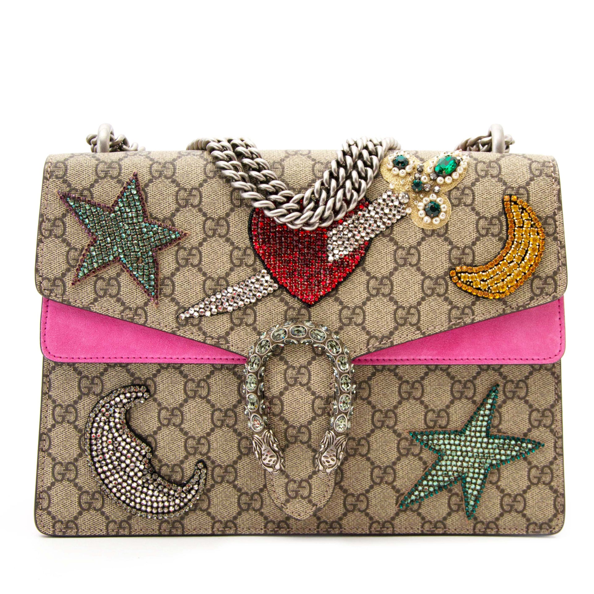 Gucci Dionysus Embroidered Shoulder Bag