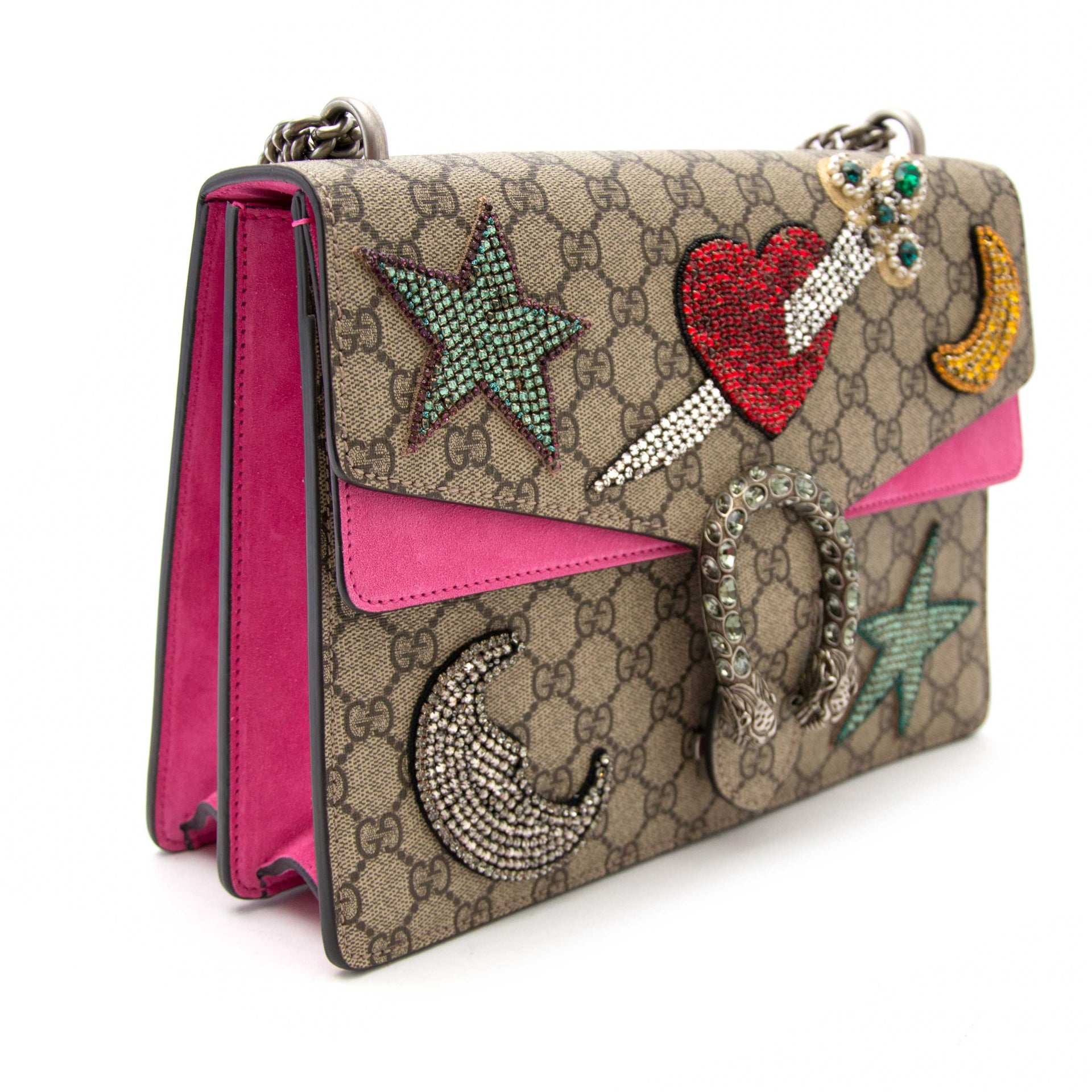 Gucci Dionysus Embroidered Shoulder Bag