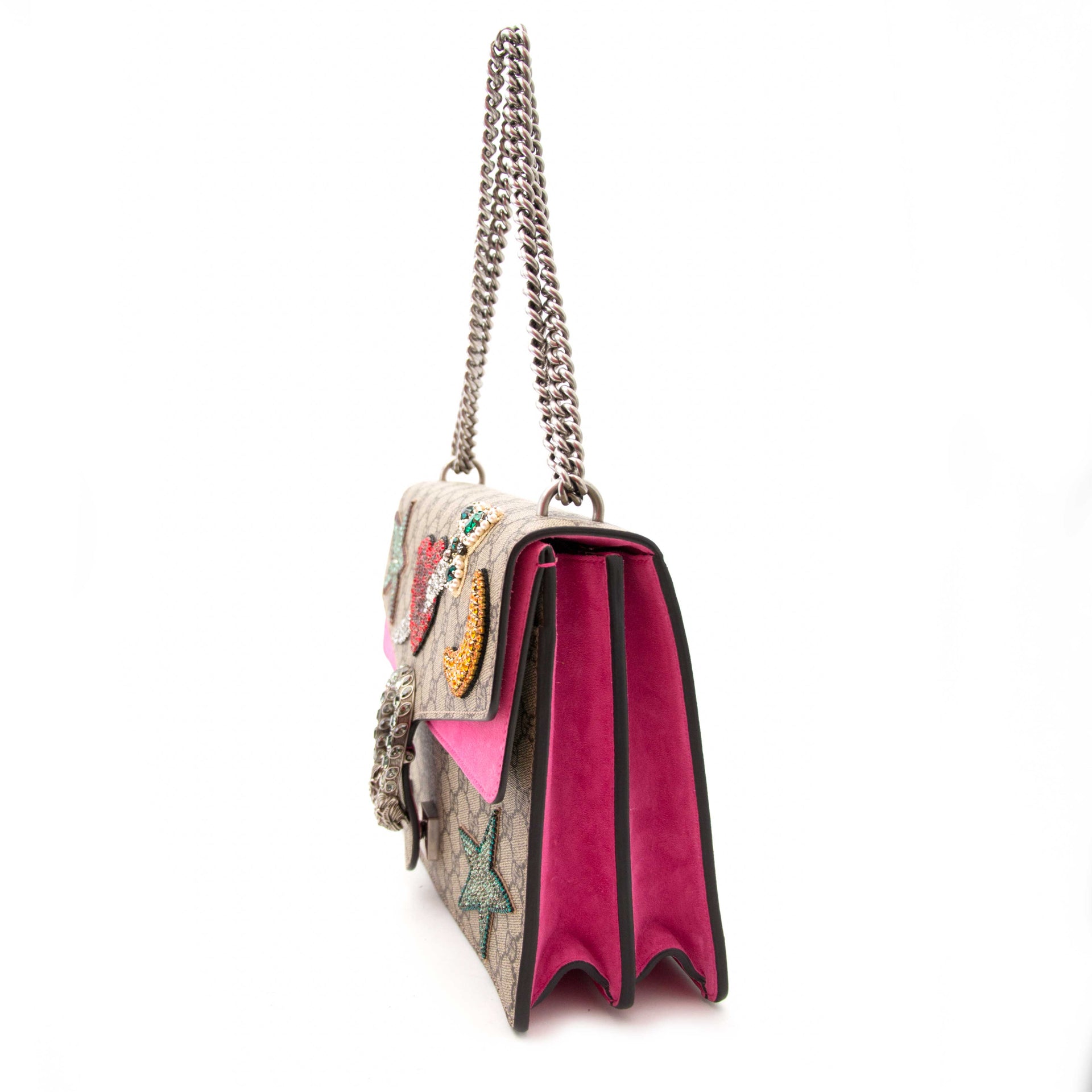 Gucci Dionysus Embroidered Shoulder Bag koop veilig online aan de beste prijs