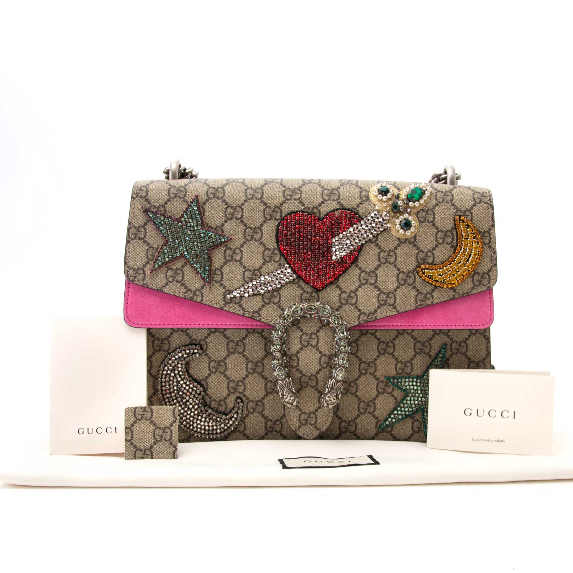 Gucci Dionysus Embroidered Shoulder Bag