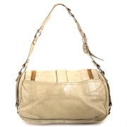 dior beige gaucho zadel tas nu te koop bij labellov vintage mode webshop belgië
