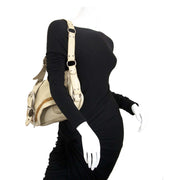 dior beige gaucho saddle bag now for sale at labellov vintage fashion webshop belgium