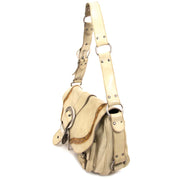 dior beige gaucho saddle bag now for sale at labellov vintage fashion webshop belgium
