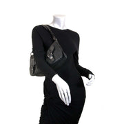 dior black leather top handle bag now for sale at labellov vintage fashion webshop belgium