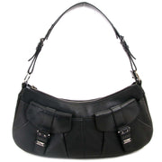 dior black leather top handle bag now for sale at labellov vintage fashion webshop belgium