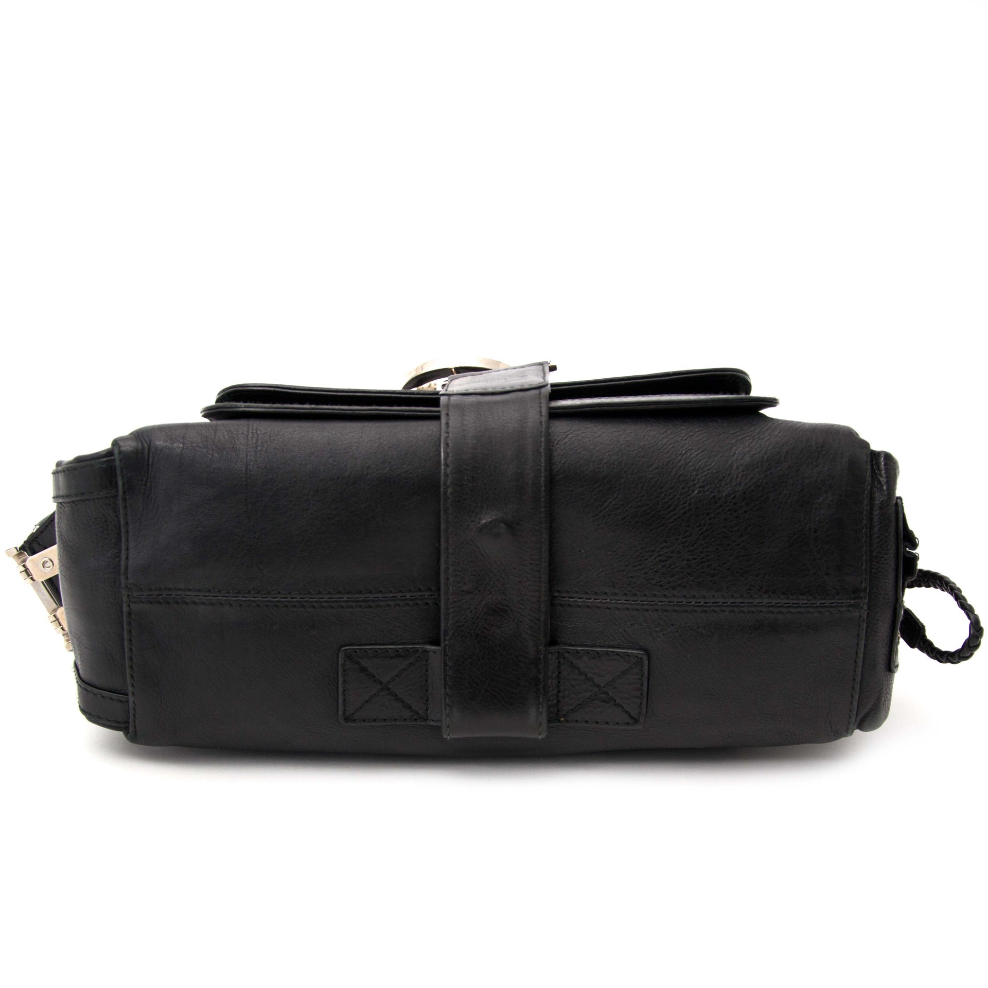 Dior Black Leather Shoulder Bag available online at Labellov