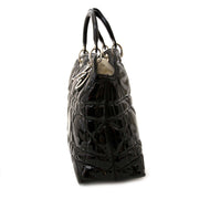 veilig online shoppen bij labellov vintage mode webshop belgië met christian dior lady dior zwarte patent tassen
