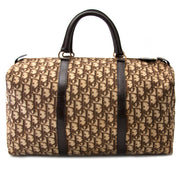 Dior brown monogram trotter boston bag now online at labellov.com for the best price