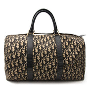 Christian Dior 50 Blue Monogram Logo 'Trotteur' Duffle Bag