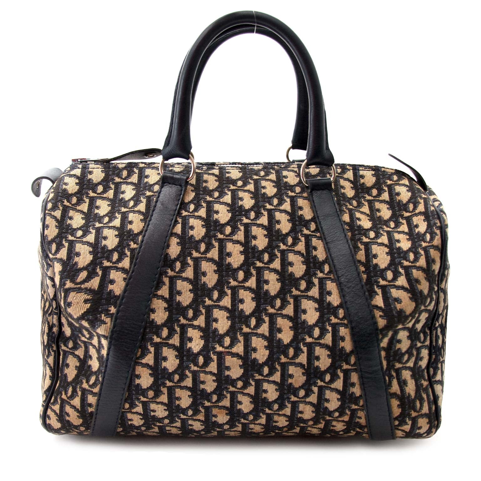 safe and secure shopping Christian Dior Monogram Boston Bag at Labellov in Antwerp