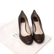 acheter en ligne pour le meilleur prix seconde main Dior Brown Tortoise Heels - Size 37,5