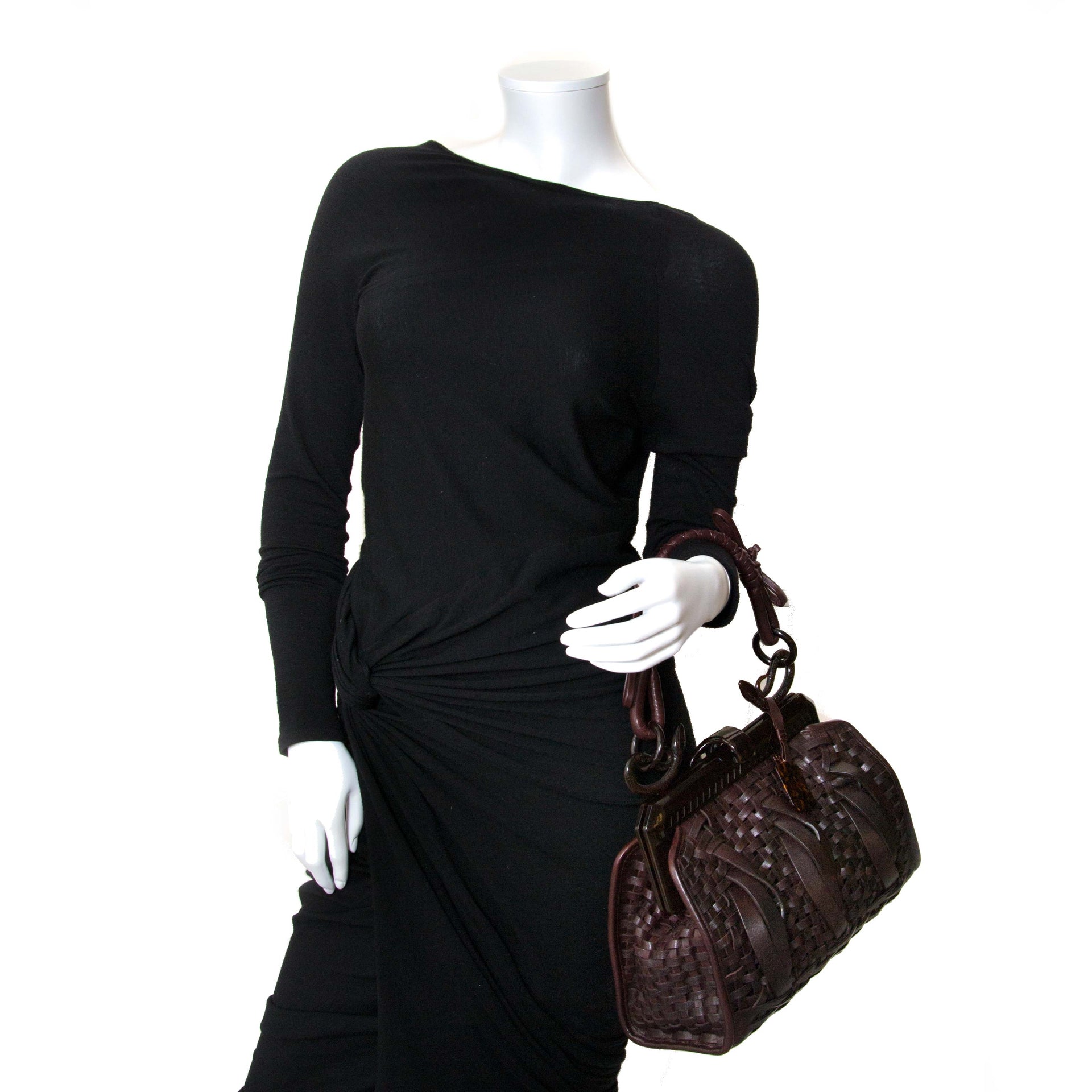 buy Christian Dior Samourai 1947 Intrecciato Frame Bag at labellov for the best price