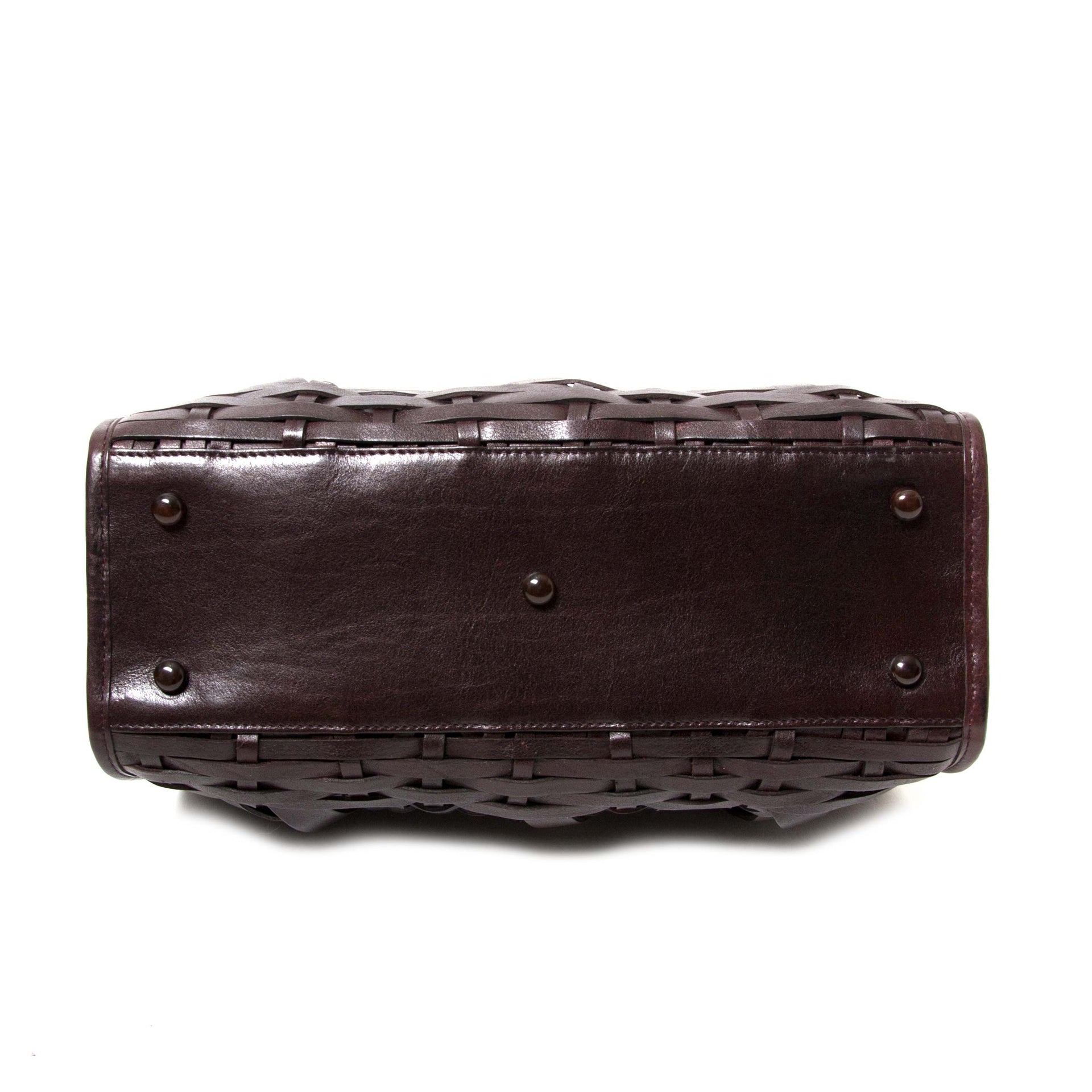 buy Christian Dior Samourai 1947 Intrecciato Frame Bag at labellov and pay save online