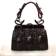 achetez Christian Dior Samourai 1947 Intrecciato Frame Bag chez labellov et payez secure chez labellov