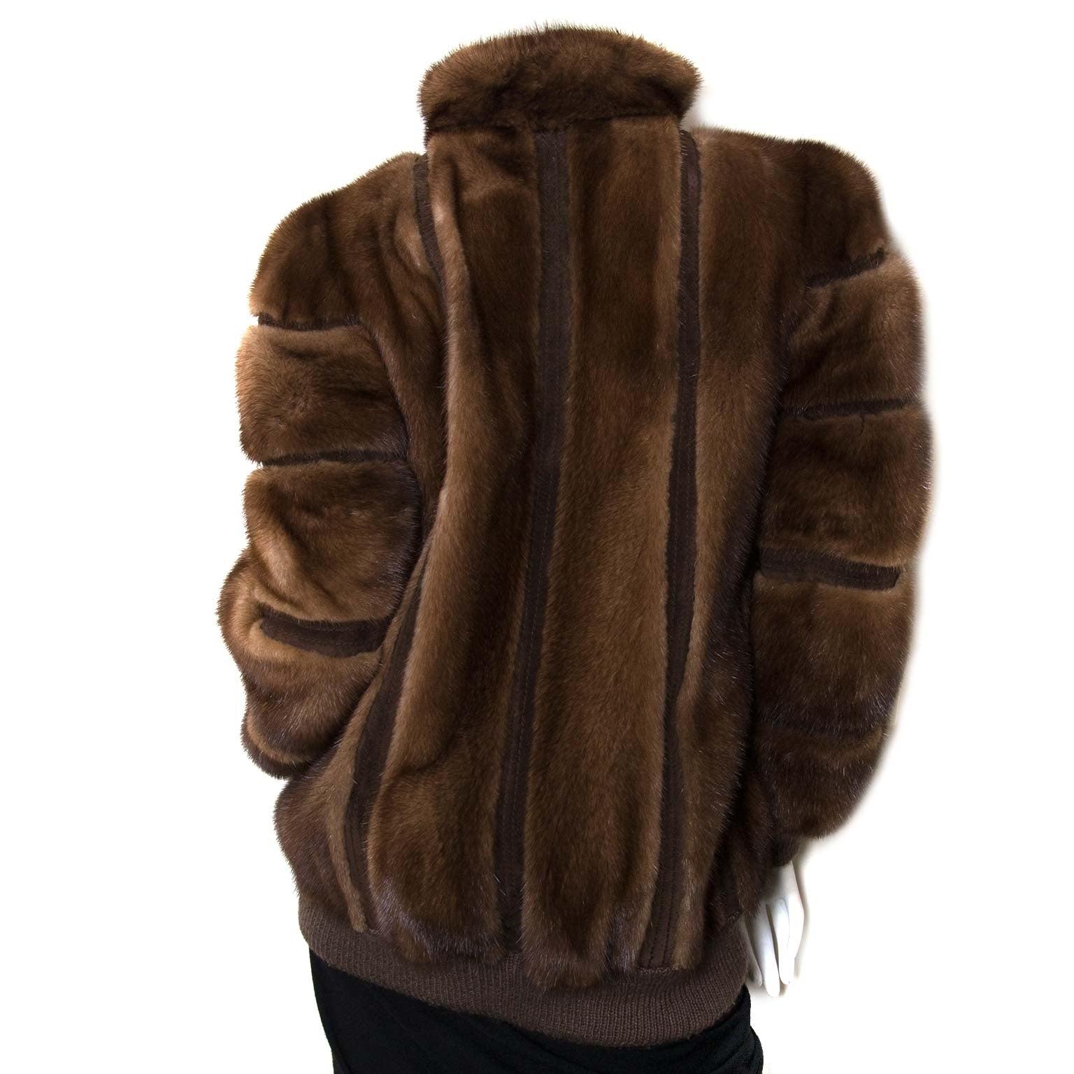 buy Christian Dior Fur Bomber Jacket at labellov for the best price