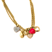 Dior Heart Charms Necklace secondhand for the best price webshop