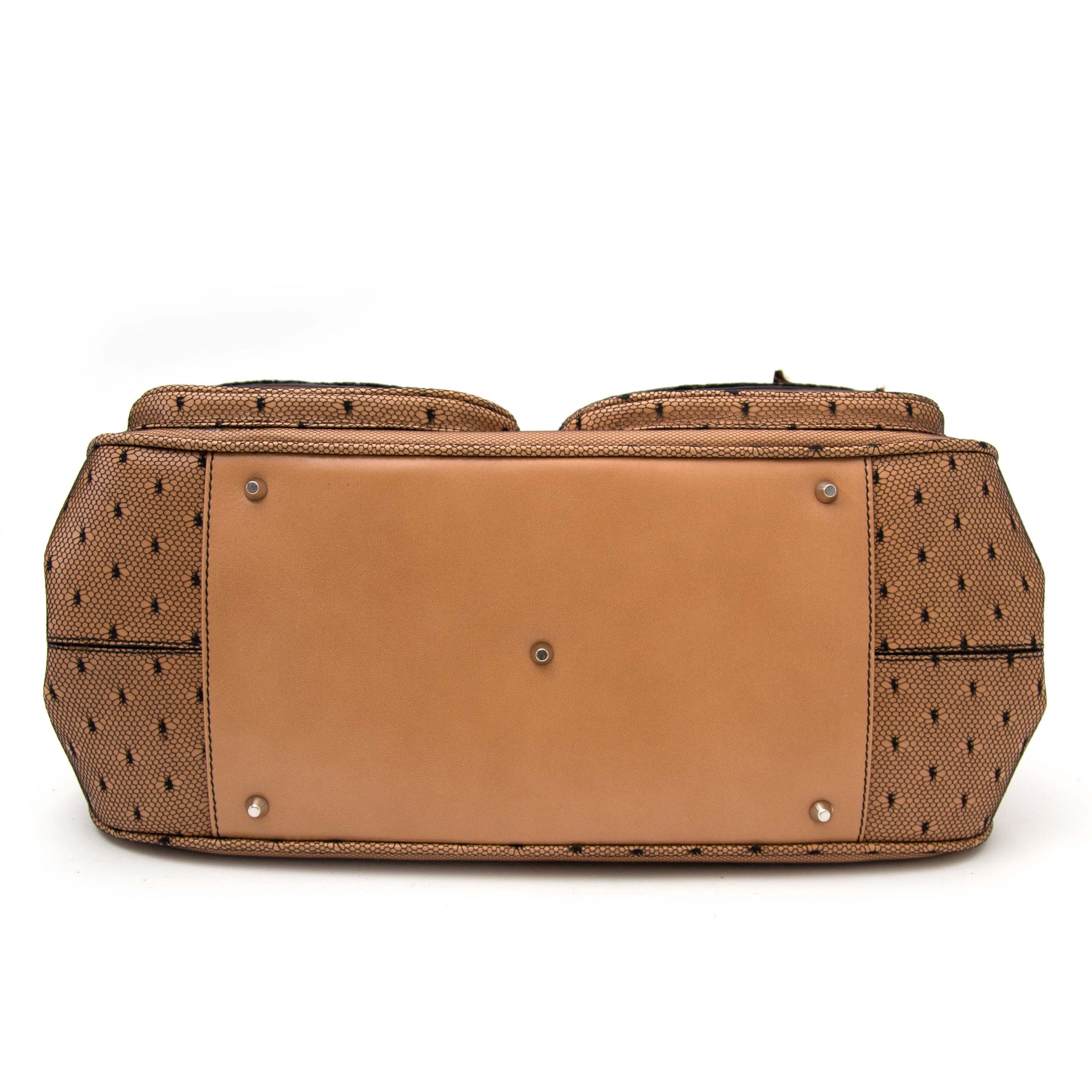 koop online aan de beste prijs Christian Dior Medium Lace Detective Bag