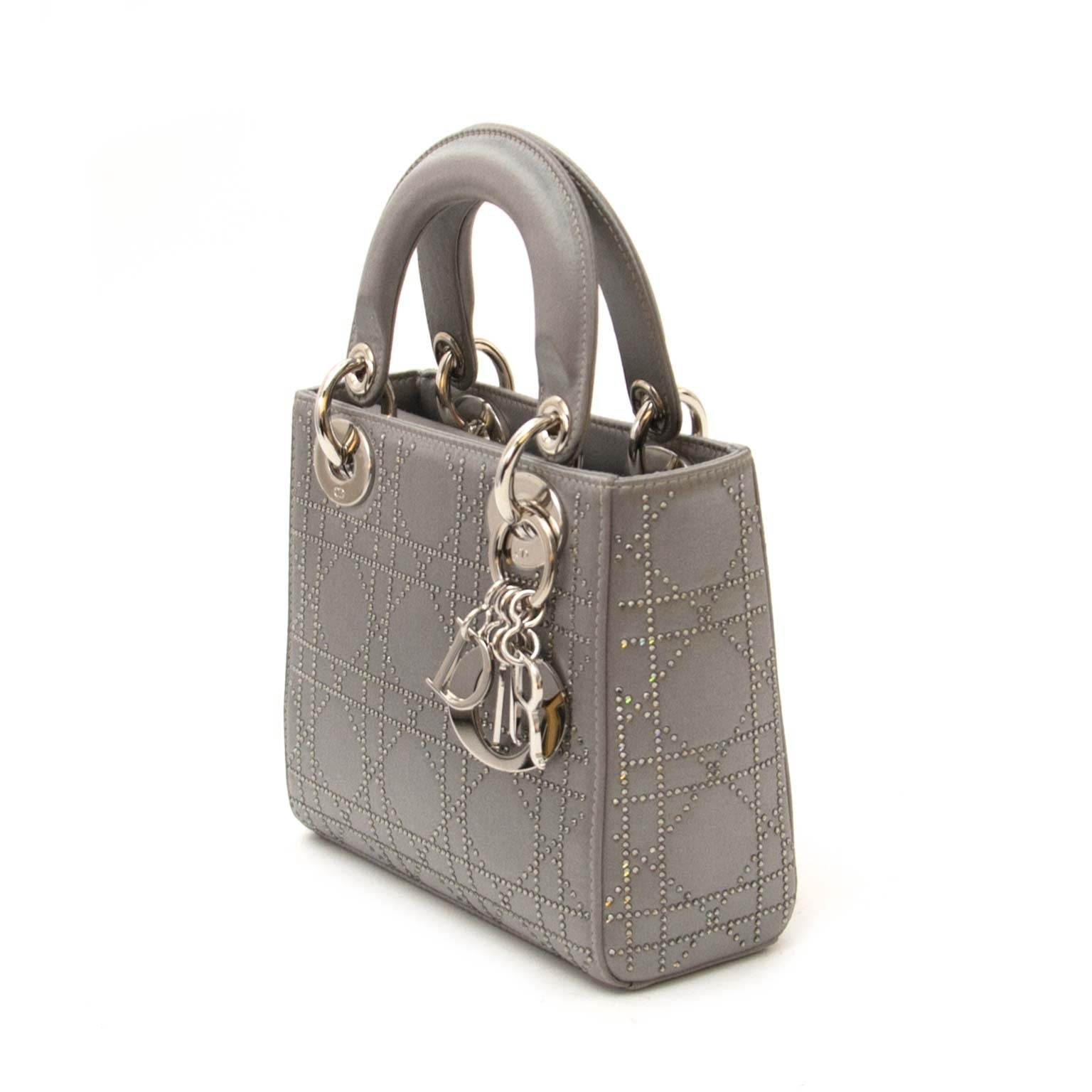 cash your bag buy Dior Lady Dior Swarovski Satin Mini Bag