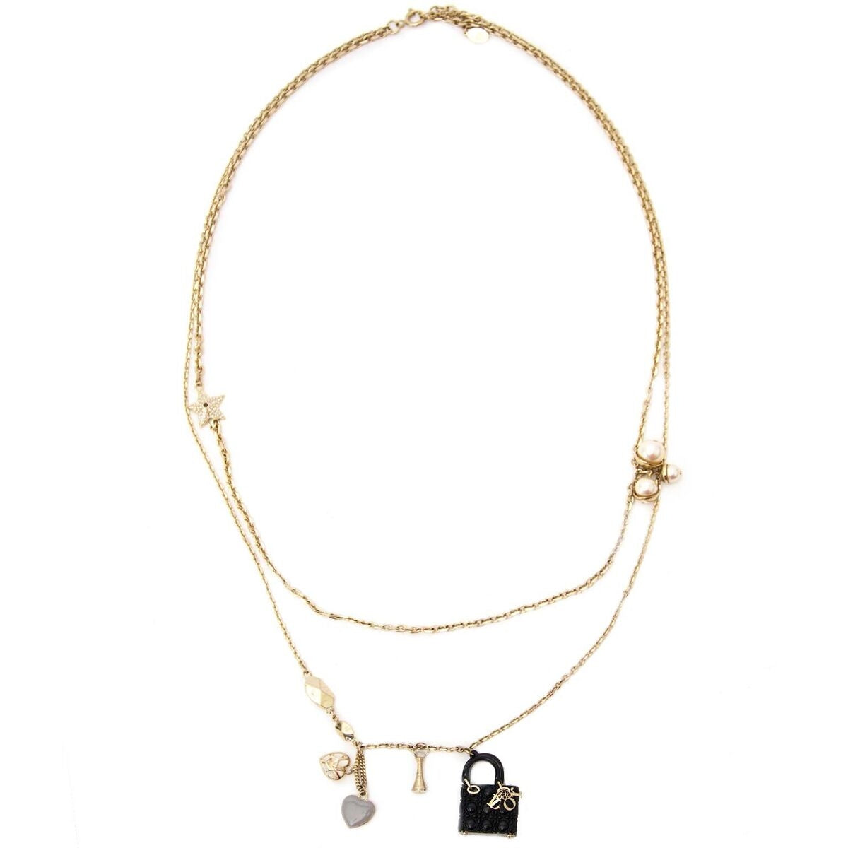 Koop authentieke tweedehands Dior ketting aan een eerlijke prijs bij LabelLOV. Veilig online shoppen.