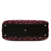 christian dior multicolor tweed lady dior bag now for sale at labellov vintage fashion webshop belgium