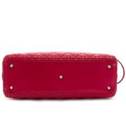 christian dior lady dior red lambskin bag now for sale at labellov vintage fashion webshop belgium