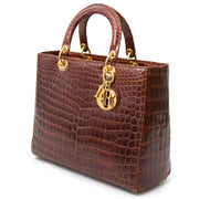 Dior Croco Lady Dior luxury secondhand online and boutique antwerp