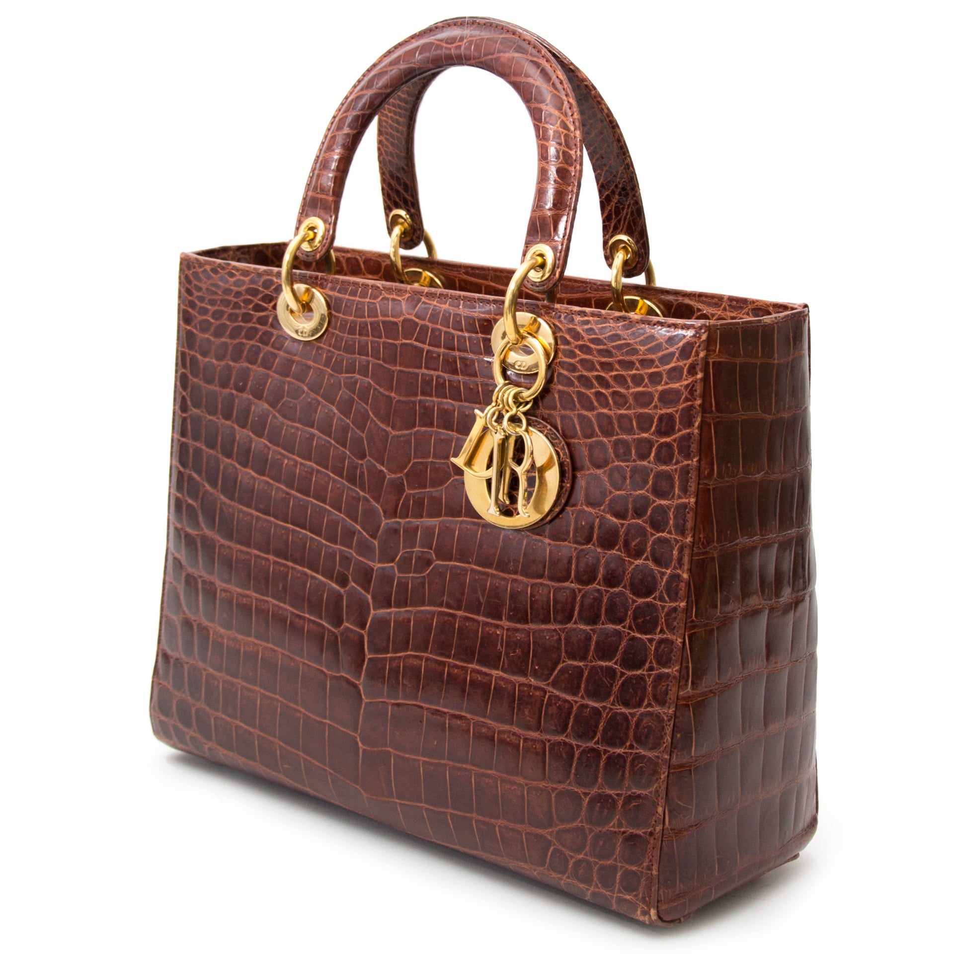 Dior Croco Lady Dior luxury secondhand online and boutique antwerp